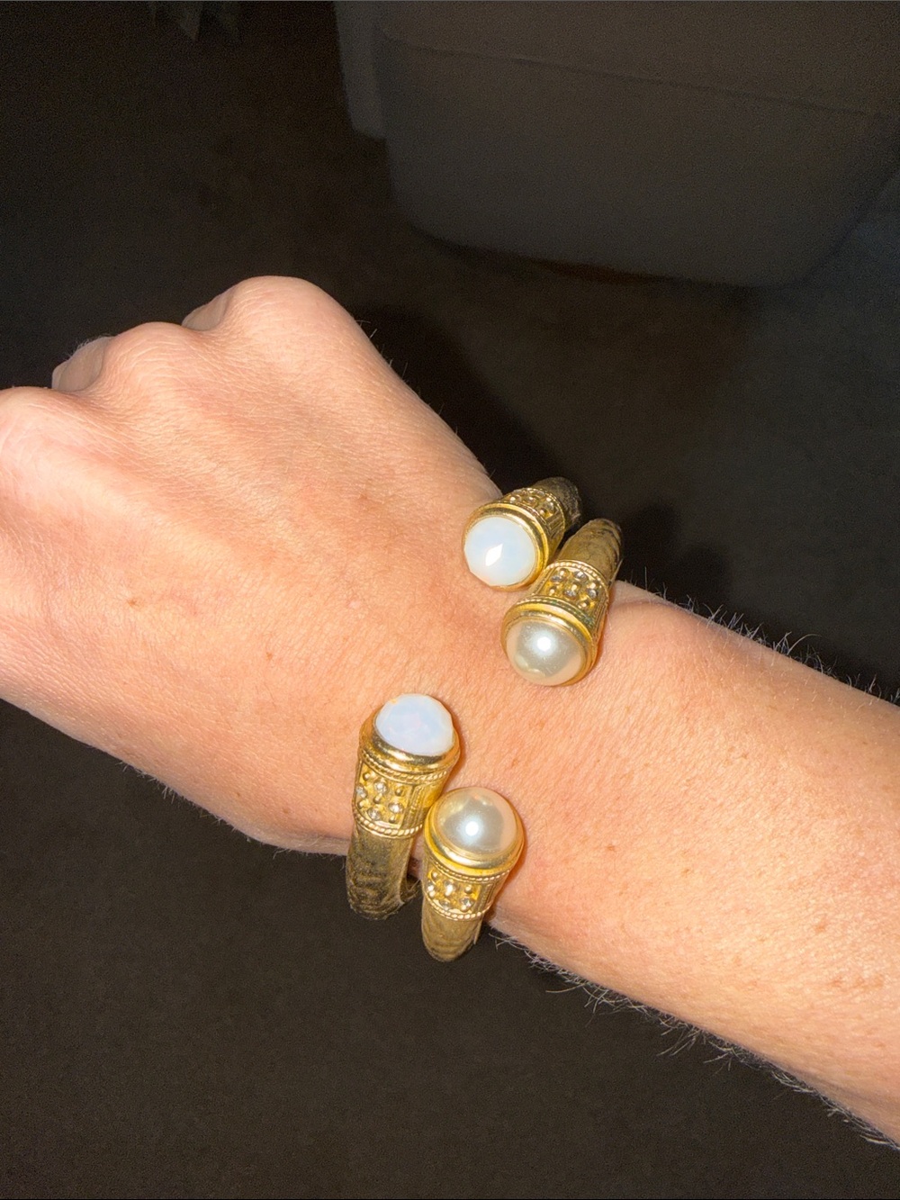 Two Gold Boutique Bracelets